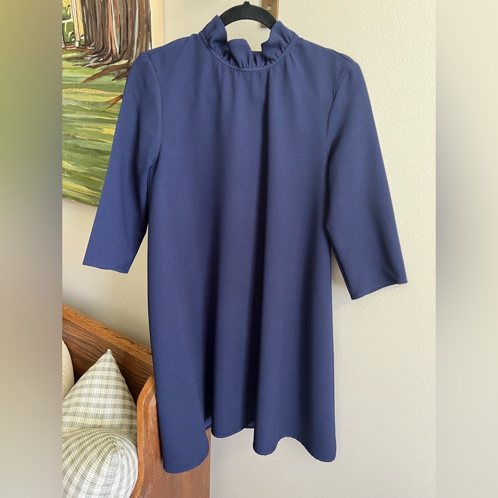 Tuckernuck EUC XS navy Daphne dress